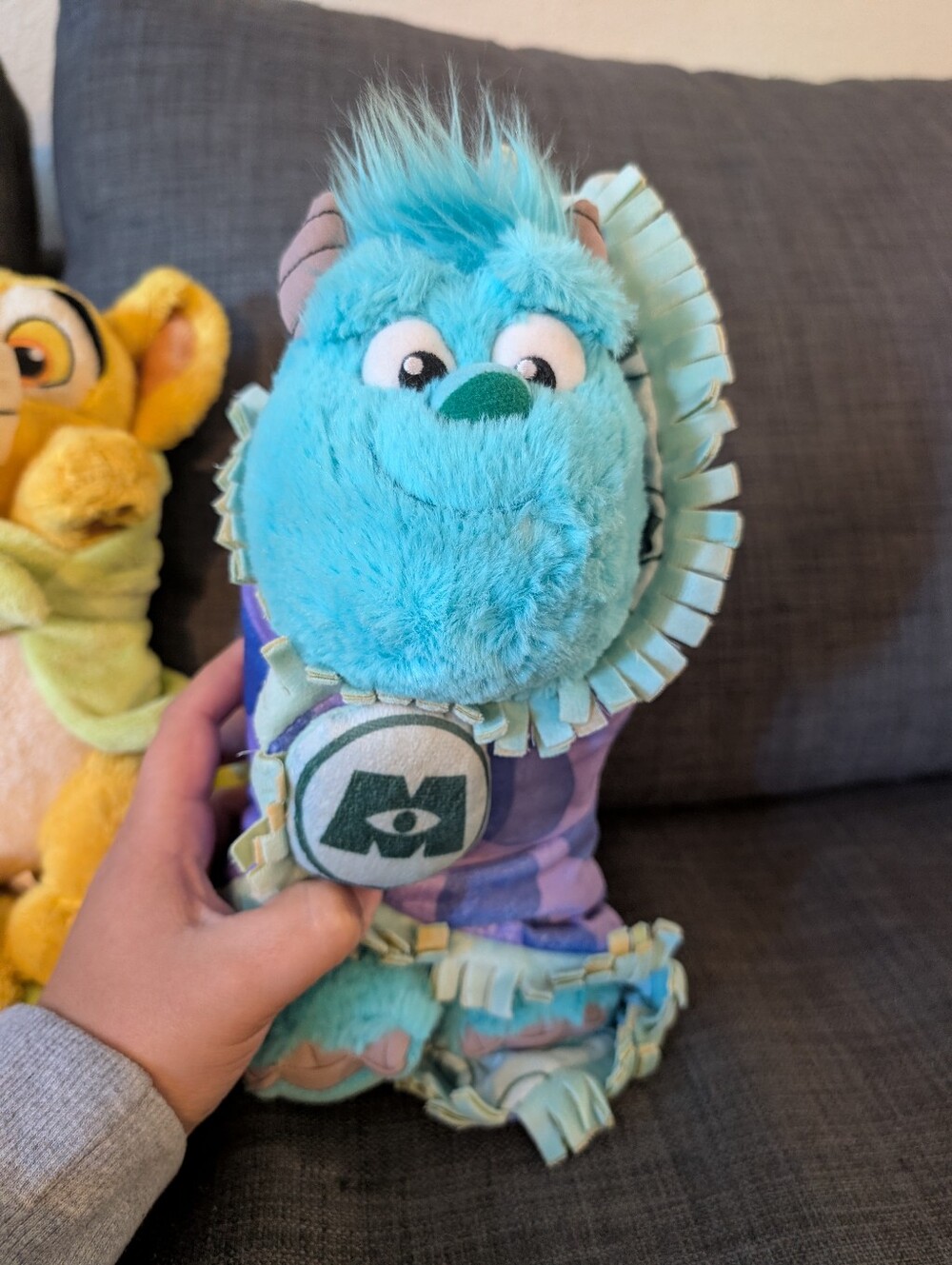 Disney Babies Monster Inc. Sully With Blanket!